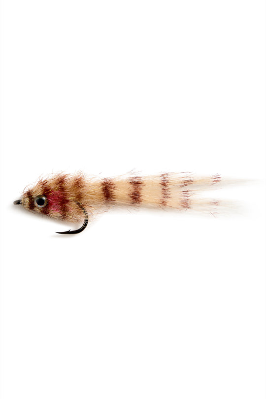 Backcountry Tan fly, barred tan and brown baitfish pattern for redfish and snook