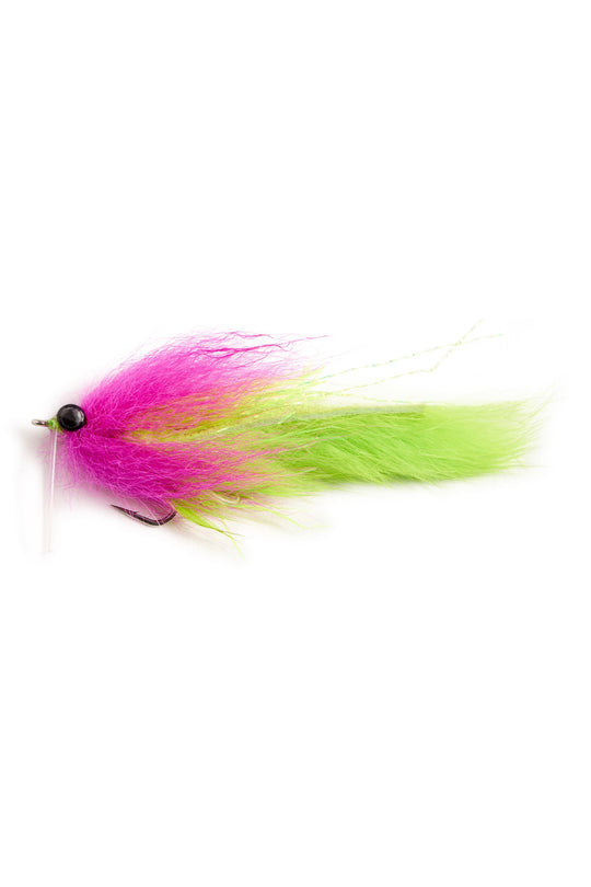 Swamp Fox Electric fly in pink and chartreuse for snook and seatrout